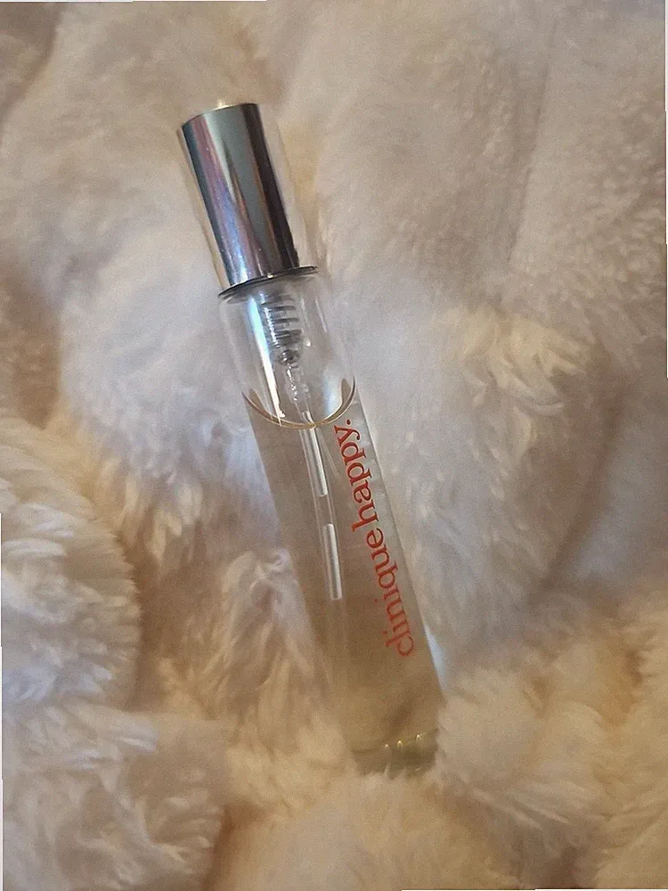 2 x Clinique Happy Perfume Spray .17 oz/5 ml Travel/Mini - NWOB