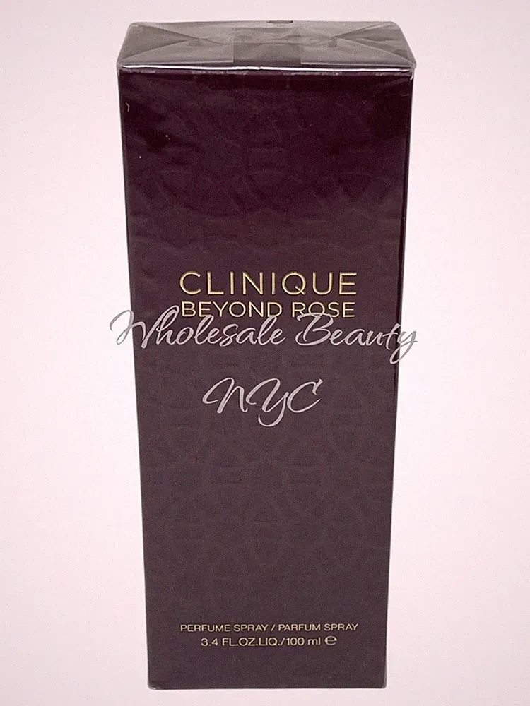 Clinique Beyond Rose Perfume Spray 3.4 Oz/100 ml New in Sealed Box *DISCONTINUED