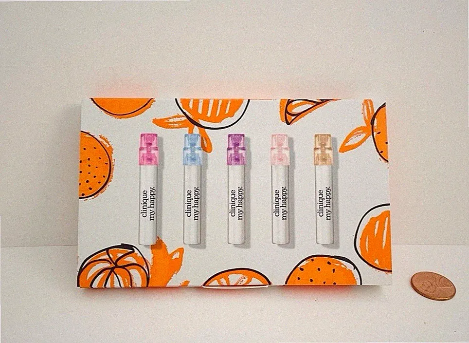 Clinique Find Your Happy Eau De Parfum Spray Women Perfume Sample Set 5 Scents