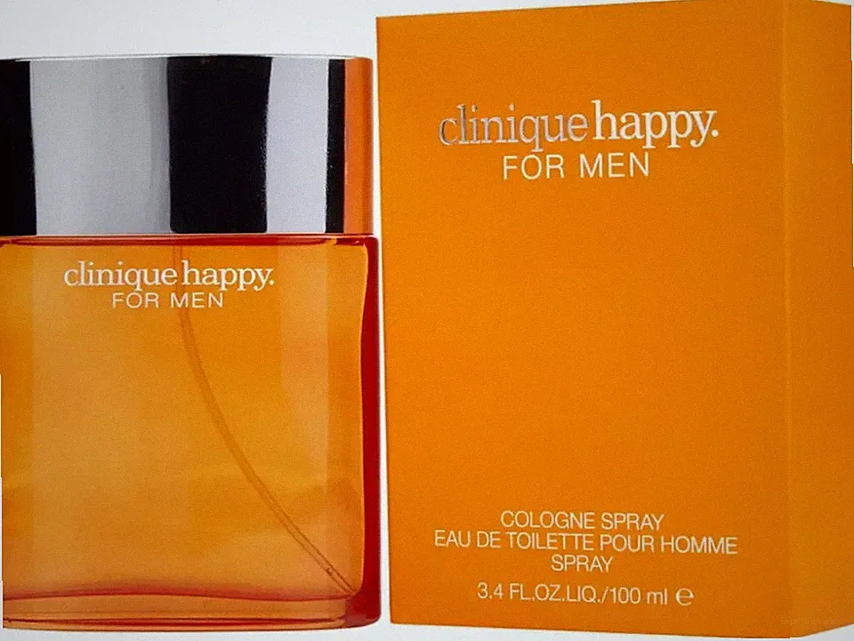 Clinique Happy by 100ML Perfume EDT Spray for Men's Fragrances Brand new sealed