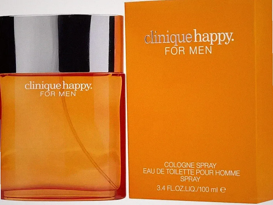 Clinique Happy by 3.3 / 3.4 oz Perfume EDT Spray for Men's Free shipping