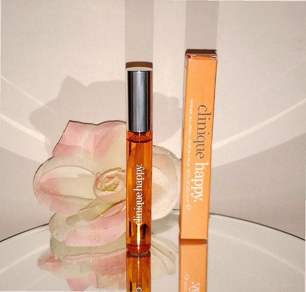 Clinique Happy Eau De Parfum Perfume EDP Rollerball Roll-On 0.34oz 10ml