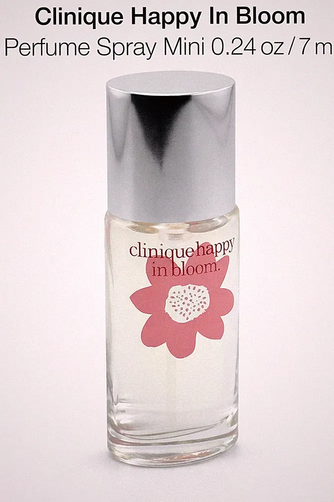 Clinique "Happy In Bloom" Perfume Spray Mini 0.24 oz / 7 ml Rare NEW UnBoxed
