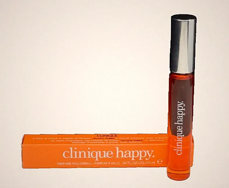 Clinique Happy Perfume Rollerball 0.34 oz 10 ml New In Box