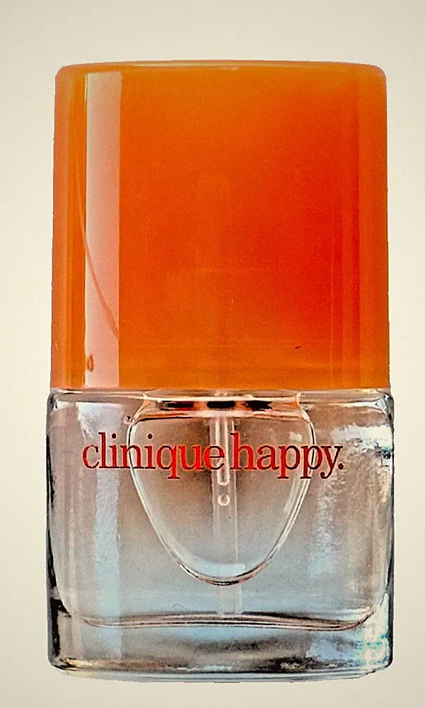 Clinique Happy Perfume Spray Mini Travel 0.14 fl. oz./ 4ml. Light Citrus Floral