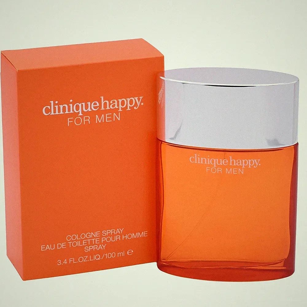 CLINIQUE HAPPY Pour Homme Cologne edt for Men 3.4 oz 3.3 New in Box
