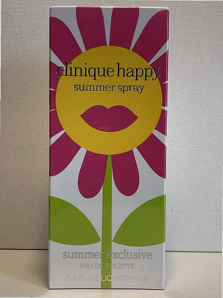Clinique Happy Summer Spray Exclusive Women Sealed EDT 3.4oz/100ml Perfume