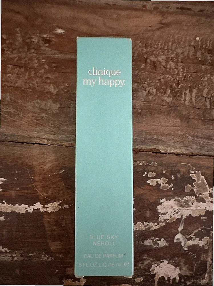 CLINIQUE My Happy Eau de Parfum Perfume Spray in "BLUE SKY NEROLI" (.5oz/15mL)