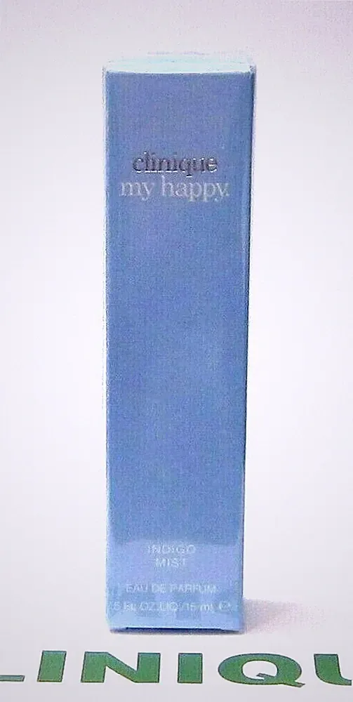 CLINIQUE My Happy Eau de Parfum Perfume Spray in "INDIGO MIST" (.5oz/15mL)