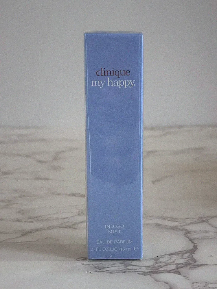 Clinique My Happy Indigo Mist Eau De Parfum Perfume Spray 0.5oz/15ml NIB SEALED