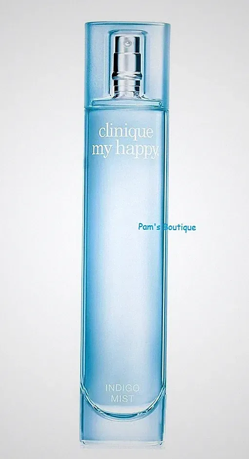 CLINIQUE My Happy Perfume Spray in "INDIGO MIST" (0.5oz/15mL) Full Size NWOB
