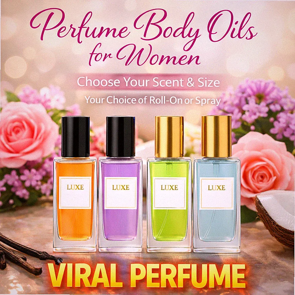 Viral Cologne Fragrance Oils for Women (W)– Choose Your Scent | Roll-On or Spray